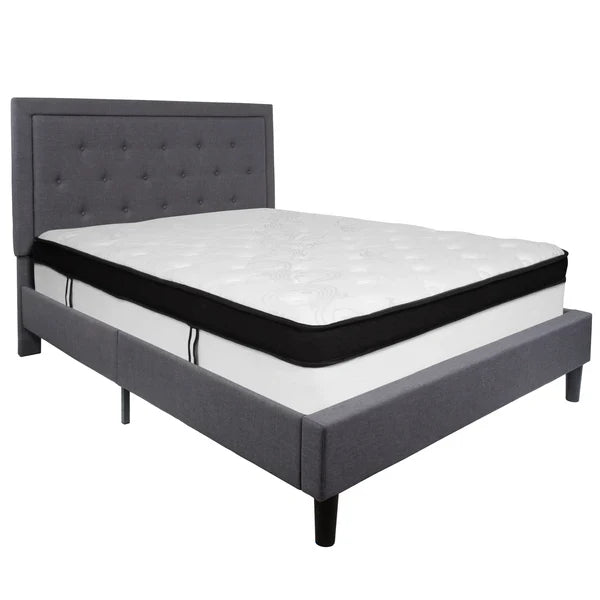 Tufted Upholstered Bed