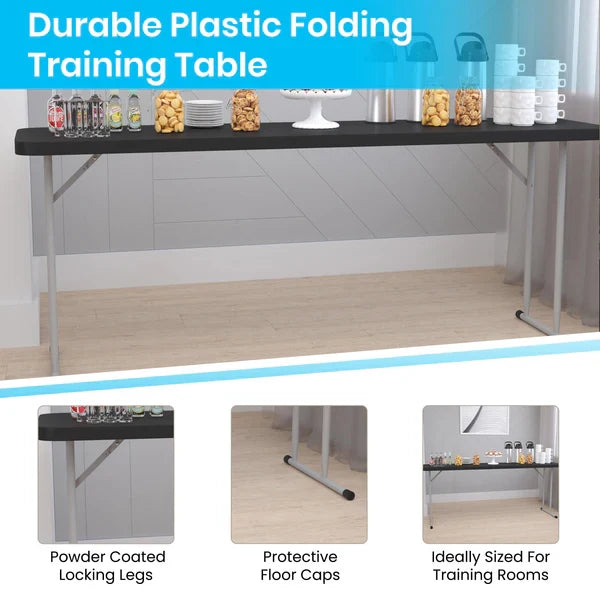 6FT Folding Training Table