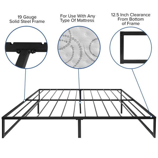 Metal Platform Bed