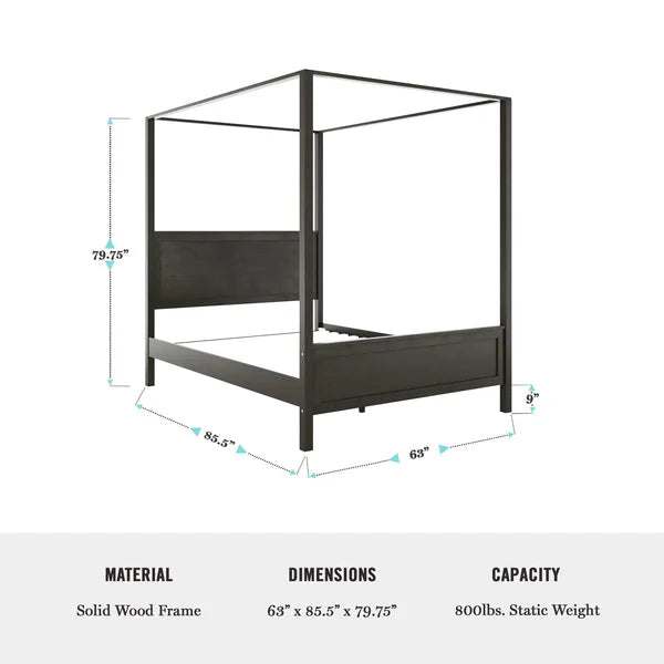 Canopy Platform Bed