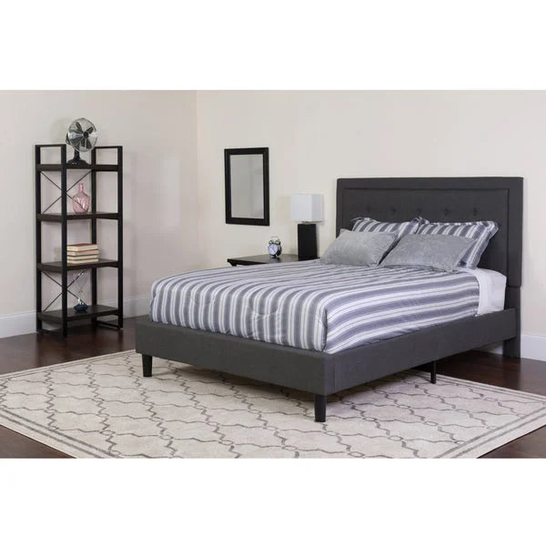 Tufted Upholstered Bed