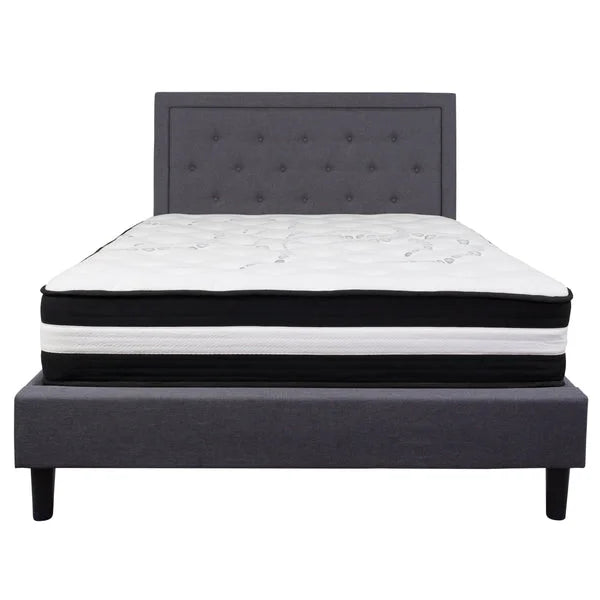 Tufted Upholstered Bed