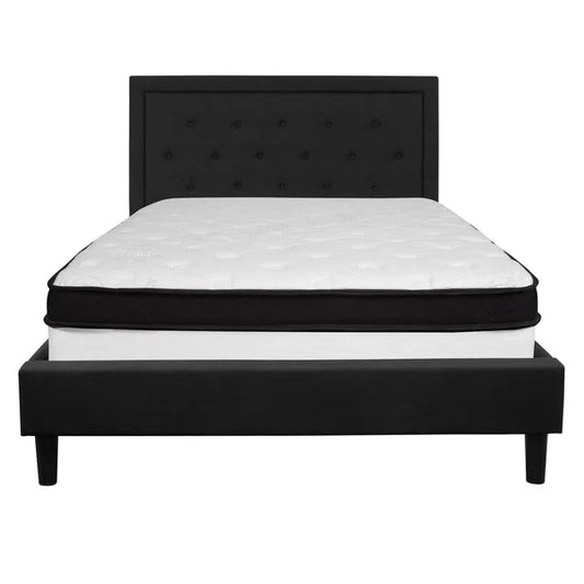 Tufted Upholstered Bed