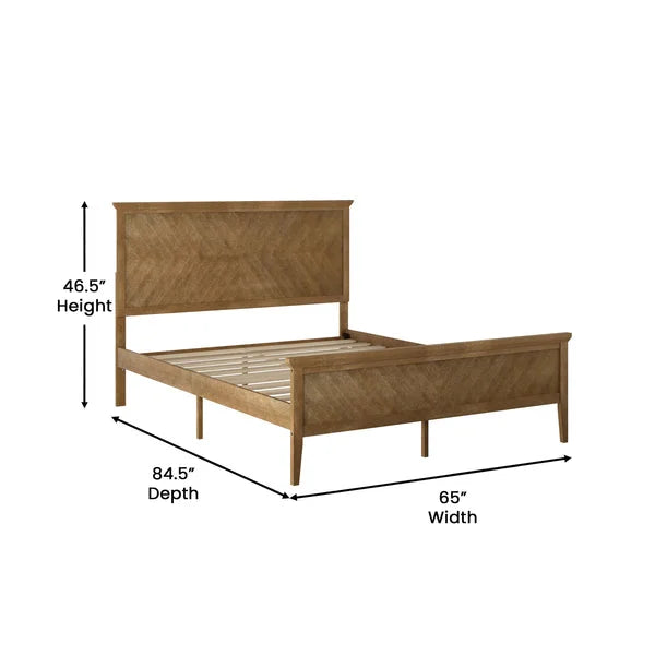 Fiona Solid Wood Bed