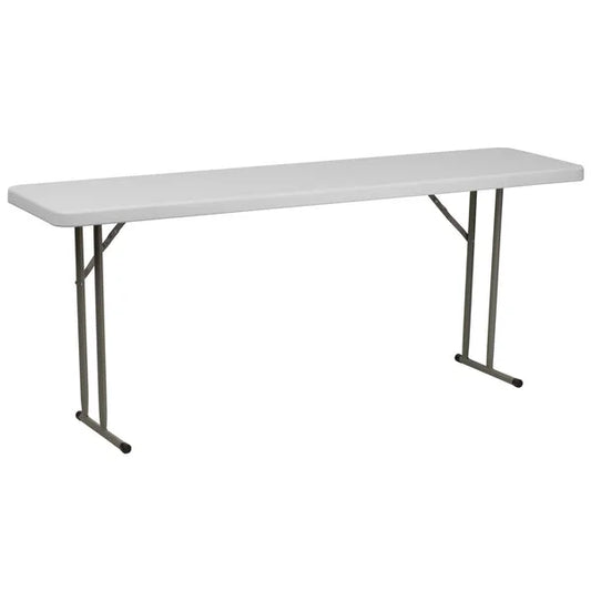 6FT Folding Training Table