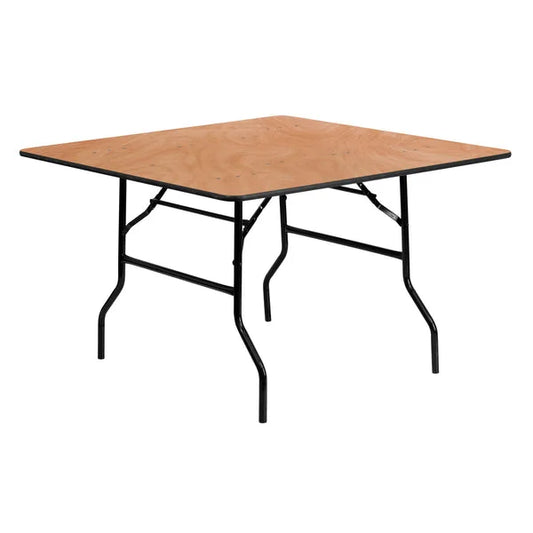 4FT Square Folding Table