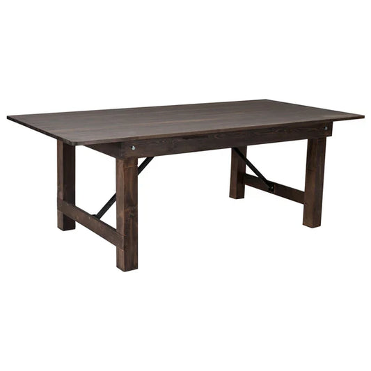 Pine Folding Farm Table