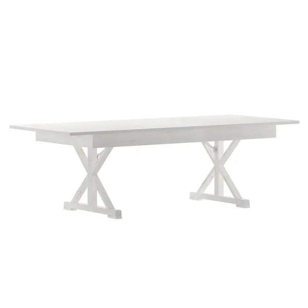 Farm Table with X Legs