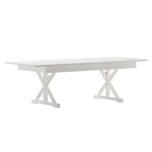 Farm Table with X Legs
