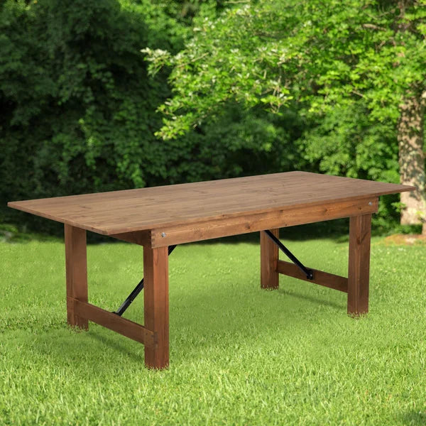 Pine Folding Farm Table
