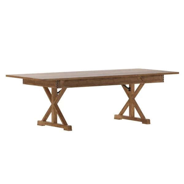 Farm Table with X Legs